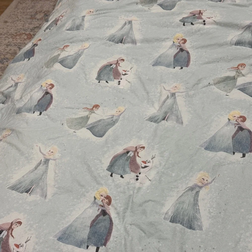 Pottery Barn Kids x Disney frozen duvet cover anna elsa princess queen/full